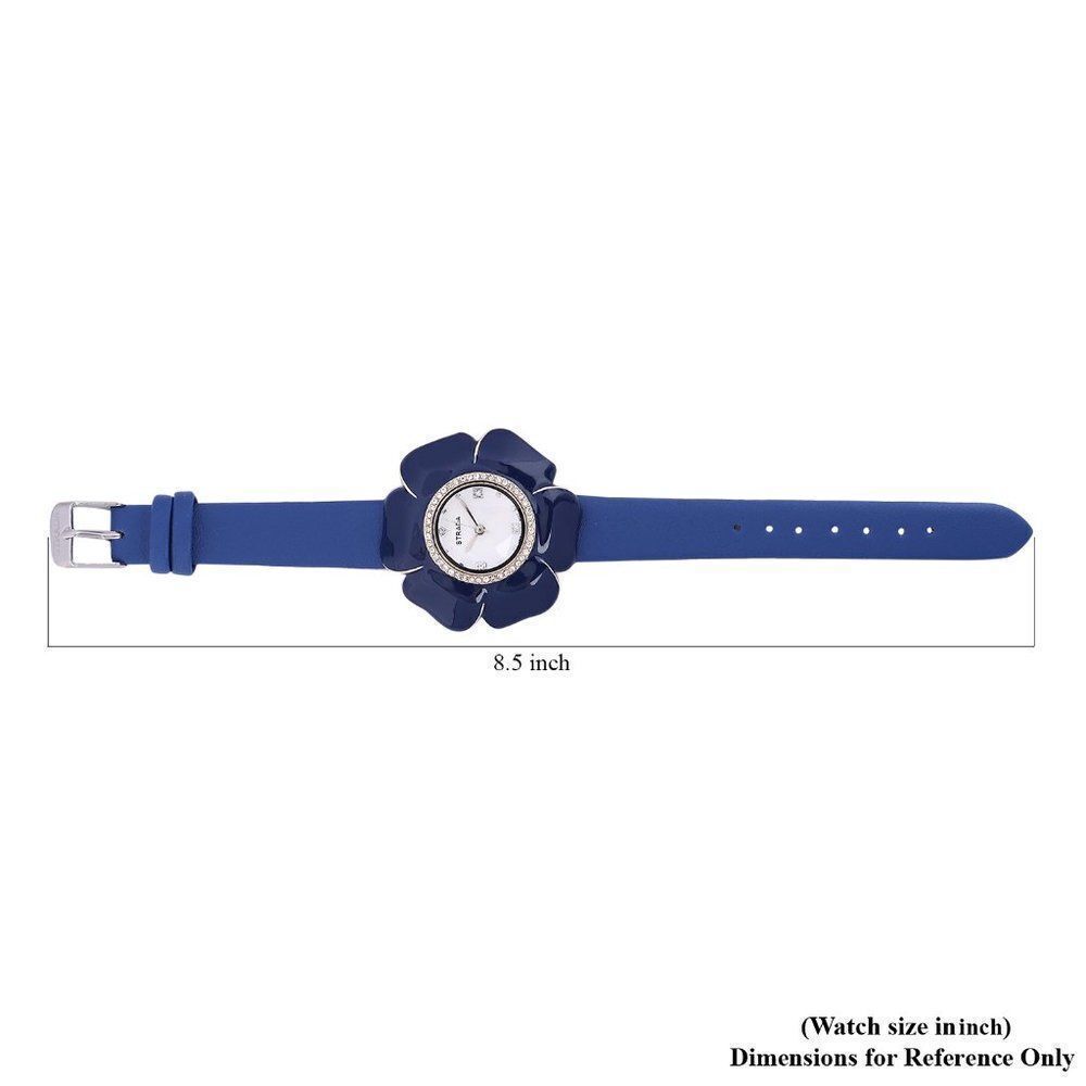 Strada Watch Mallow Flower Blue - Picture 5 of 6